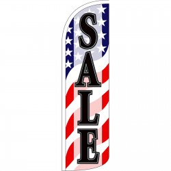 Sale USA Extra Wide Windless Swooper Flag