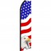 USA Eagle Right Swooper Flag