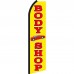 Body Shop Yellow Swooper Flag
