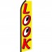 Look With Eyes Swooper Flag