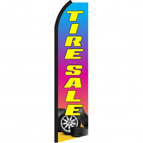 Tire Sale Swooper Flag