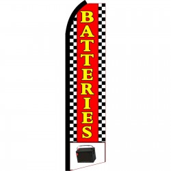 Batteries Swooper Flag