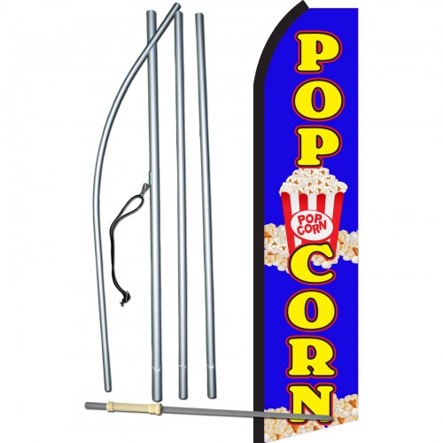 Popcorn Swooper Feather Flag Kit