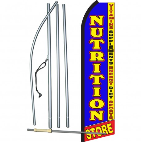 Nutrition Store Swooper Flag Bundle