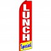 Lunch Special Red Swooper Flag