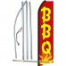 BBQ Red Yellow Swooper Flag Bundle