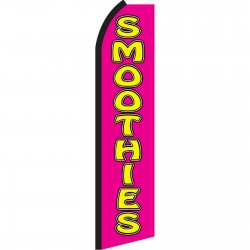 Smoothies Pink Swooper Flag