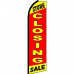 Store Closing Sale Swooper Flag