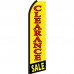 Clearance Sale Yellow Swooper Flag