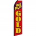 We Buy Gold Swooper Flag