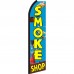 Smoke Shop Blue Swooper Flag