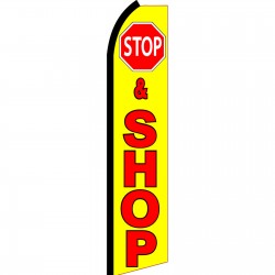Stop & Shop Swooper Flag