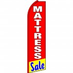 Mattress Sale Red Swooper Flag