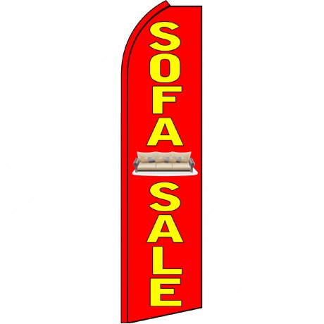 Sofa Sale R/Y Swooper Flag