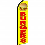 Burgers Yellow Swooper Flag