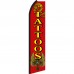 Tattoos Red Swooper Flag
