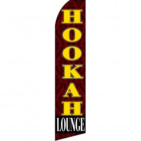 Hookah Lounge Swooper Flag