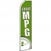 Great MPG Green Swooper Flag