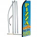 Pizza By The Slice Swooper Flag Bundle