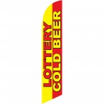 Lottery Cold Beer Windless Swooper Flag