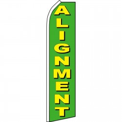 Alignment Green Swooper Flag