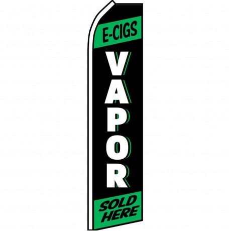 E-cigs Vapor Sold Here Swooper Flag