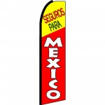 Seguros Para Mexico Swooper Flag