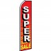 Super Sale Red Swooper Flag