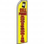 Cell Phone Accessories Yellow Swooper Flag