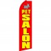 Pet Salon Red Swooper Flag