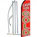 Cash For Gold Red Swooper Flag Bundle