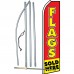 Flags Sold Here Red Yellow Swooper Flag Bundle