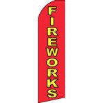 Fireworks Swooper Flag
