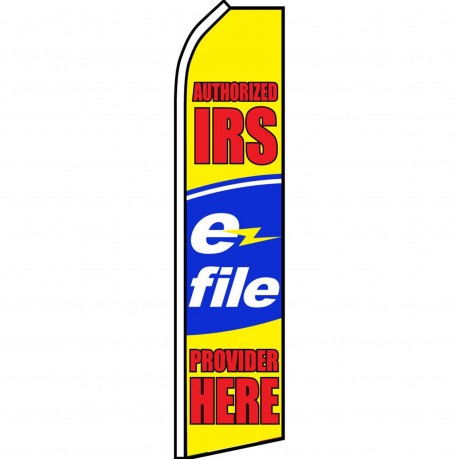 Authorized IRS E-file Swooper Flag