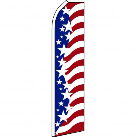 USA Star Spangled Swooper Flag