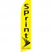 Sprint Wireless Swooper Flag