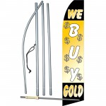 We Buy Gold Swooper Flag Bundle