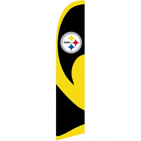 Pittsburgh Steelers Windless Swooper Flag