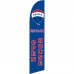 Remax Open House Blue Red Windless Swooper Flag