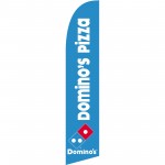Domino's Pizza Windless Swooper Flag