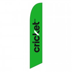 Cricket Green Windless Swooper Flag