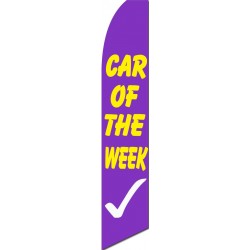 Car Of The Week Purple Swooper Flag
