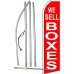 We Sell Boxes Red Swooper Flag Bundle
