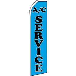 A/C Service Blue Swooper Flag