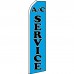 A/C Service Blue Swooper Flag