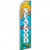Seafood Octopus Swooper Flag