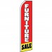 Furniture Sale Red Yellow White Swooper Flag