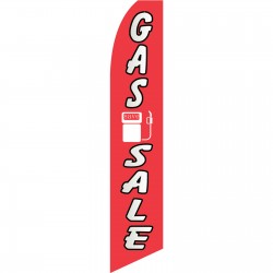 Gas Sale Swooper Flag