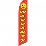 Warranty Red Swooper Flag