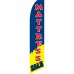 Mattress Sale Blue Yellow Swooper Flag